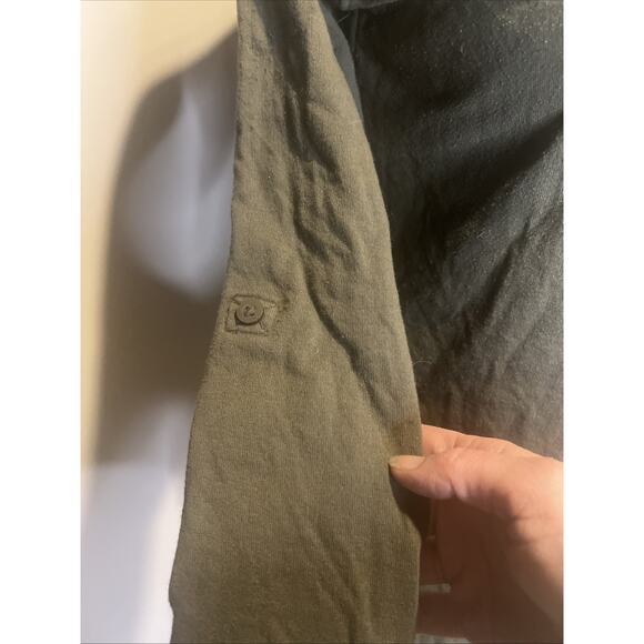 Duluth Trading Company Moss Green Long Sleeve Polo Camp Shirt Medium Women’s - Picture 4 of 6